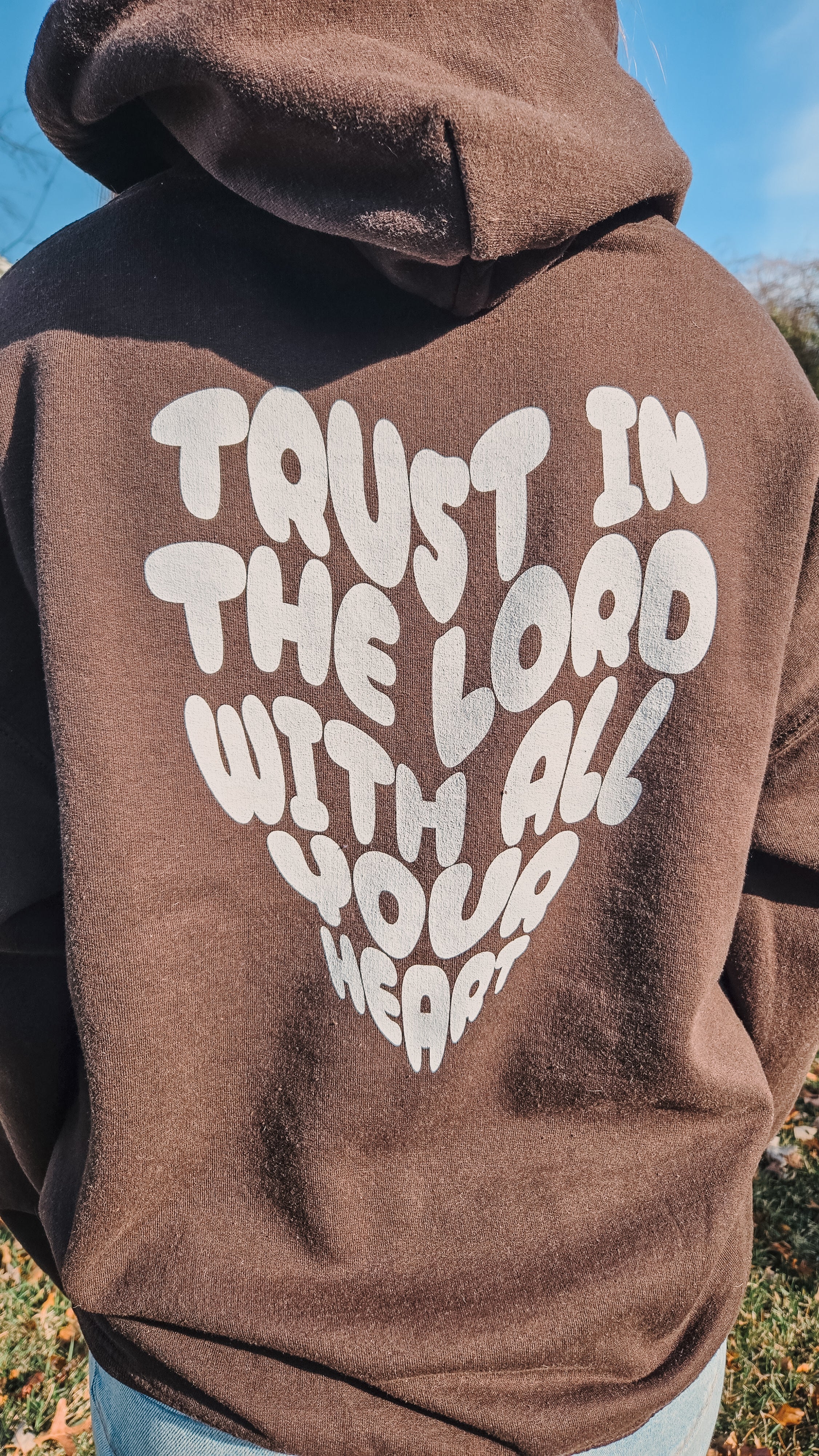 Trust In The Lord | Chocolate Hoodie