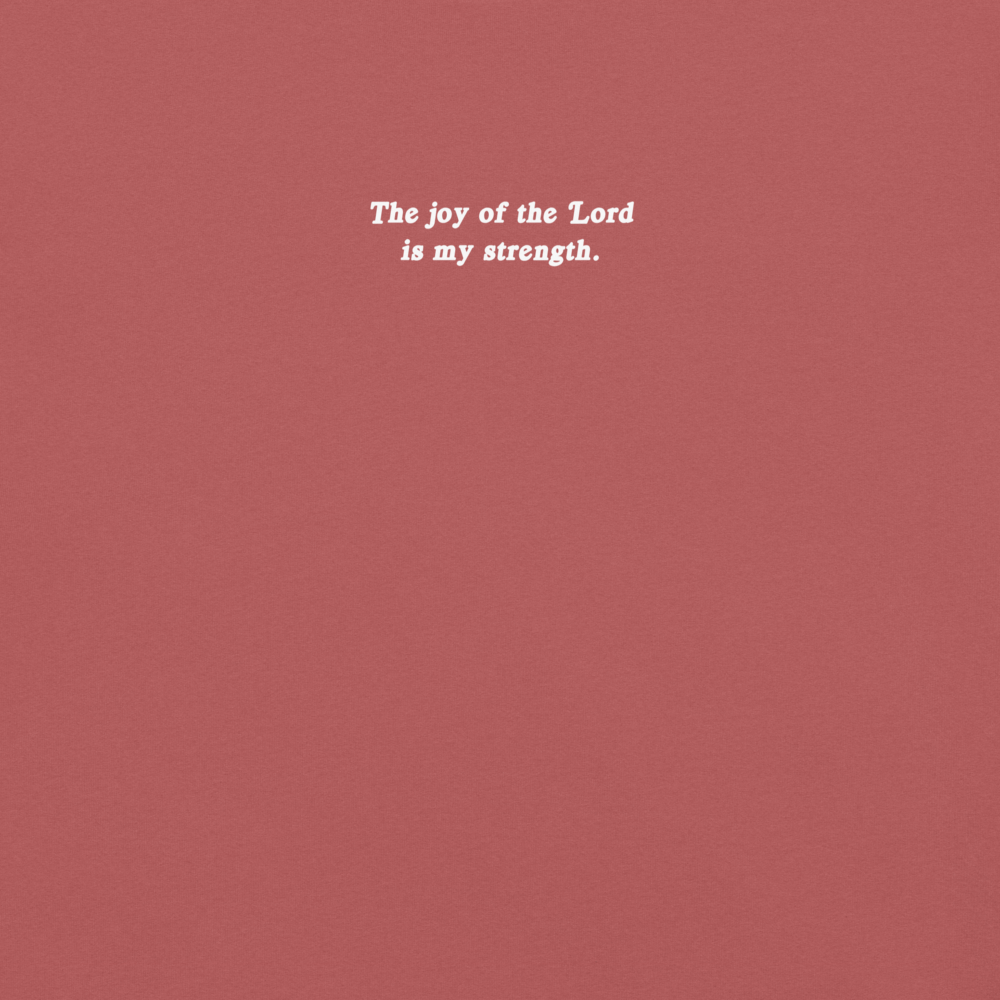 "Joy Of The Lord" | Crimson Tee