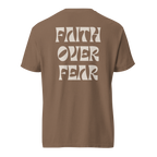 "Faith Over Fear" | Espresso Tee