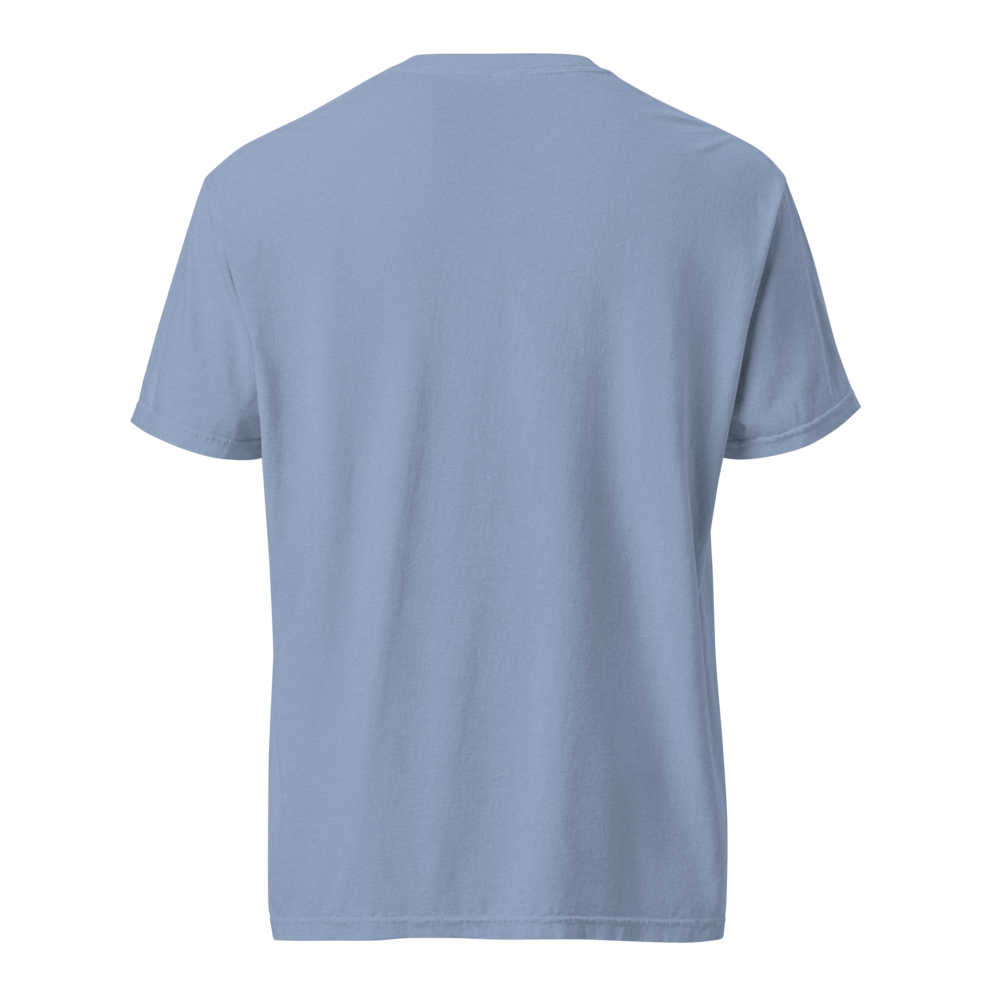 "Go Into The World" | Washed Denim Tee
