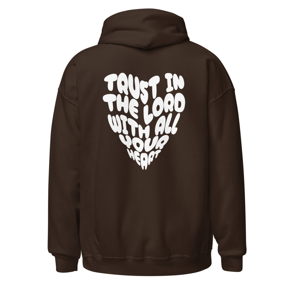 "Trust In The Lord" | Chocolate Hoodie