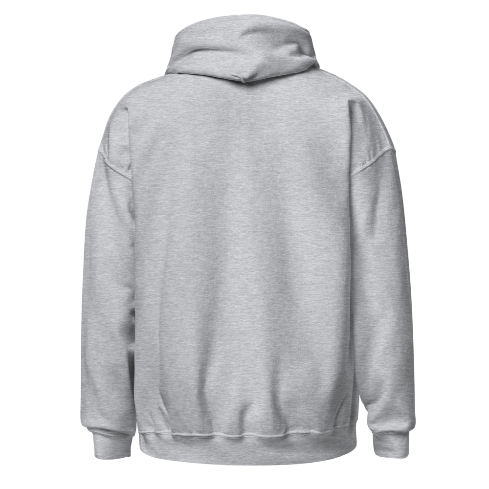 "By His Grace" | Embroidered Grey Hoodie