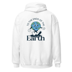 "To The Ends Of The Earth" | White Hoodie