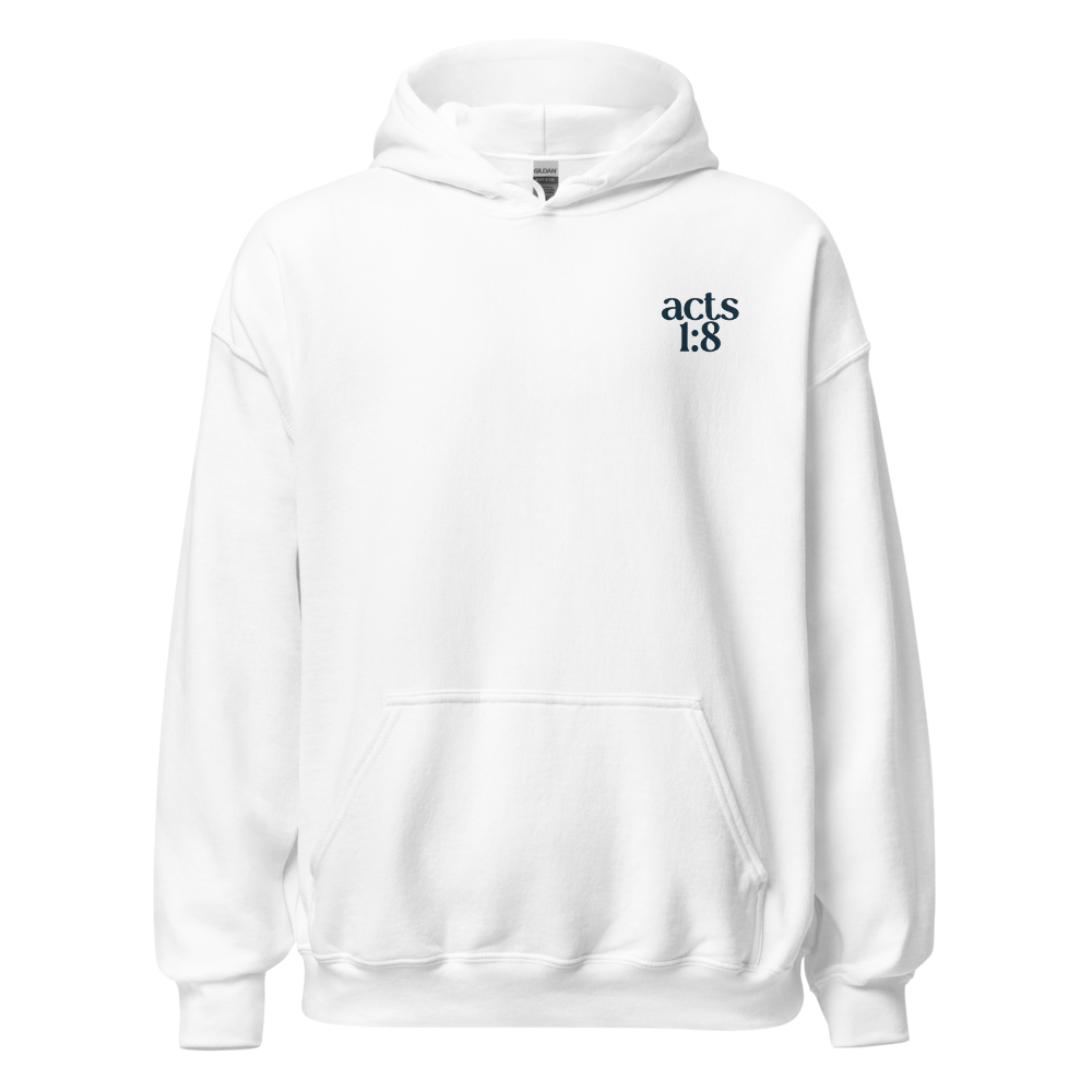 "To The Ends Of The Earth" | White Hoodie